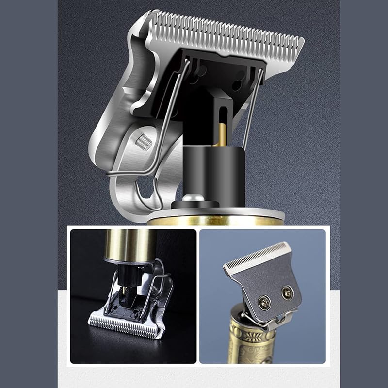 Hair Trimmer For Men Buddha Style Trimmer, Professional Hair Clipper, Adjustable Blade Clipper Shaver For Men, Retro Oil Head Close Cut Precise hair