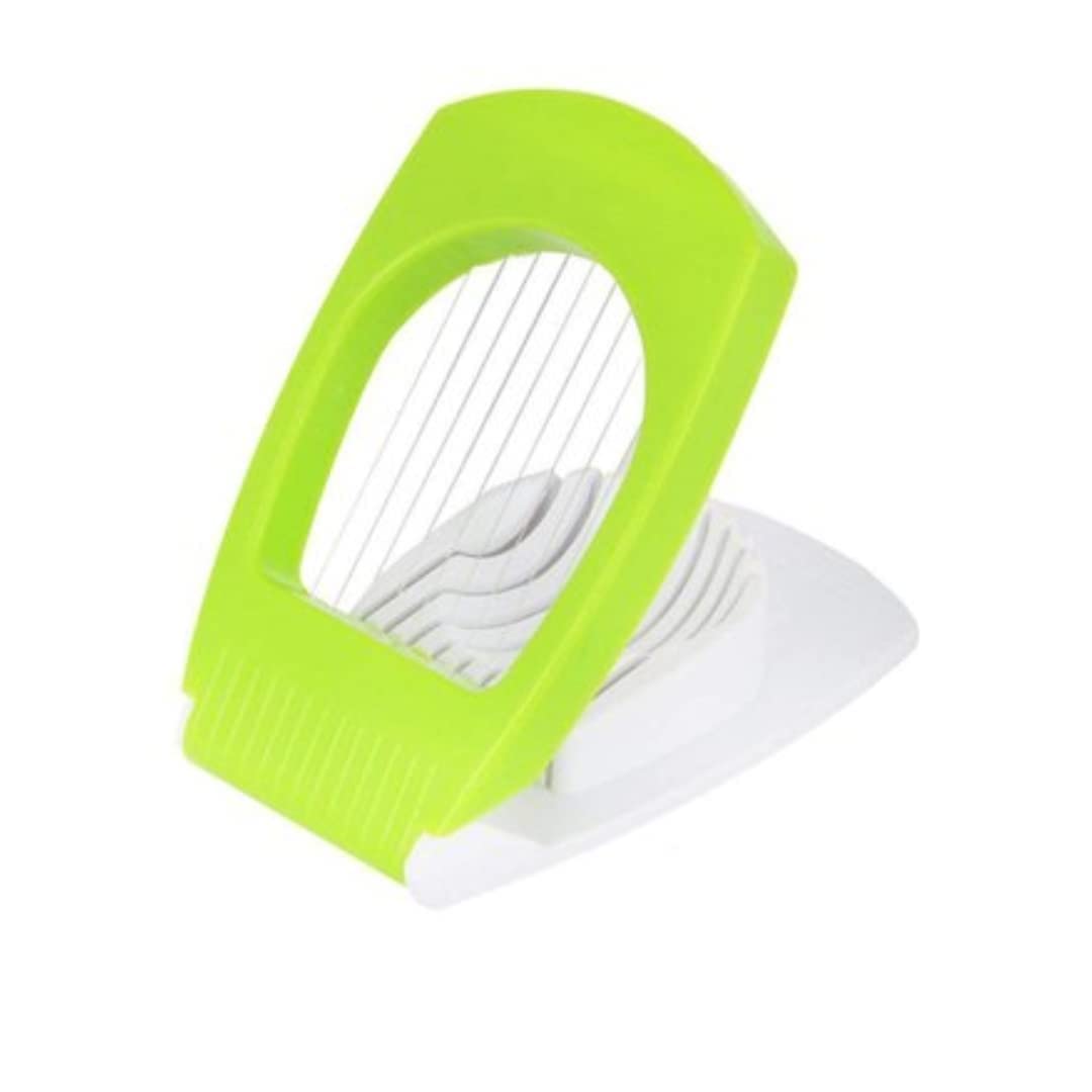 Egg Cutter Slicer, Boiled Eggs Cutter Stainless Steel Cutting Wires, Multi Purpose Slicer for Hard Boiled Eggs Topper