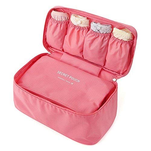 Nylon Bag Innerwear Travel Organizer Underwear, Bra, Socks, Panties Storage Pouch Bag Inner Wear Bags For Women Secret Pouch For Women Travel Organiser Bag