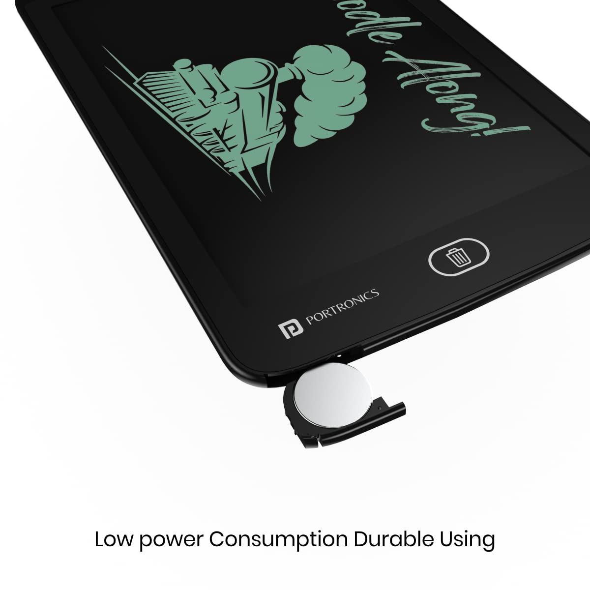 Re-Writable LCD Writing Pad with Screen 21.5cm (8.5 inch) for Drawing, Playing, Handwriting Gifts for Kids n Adults