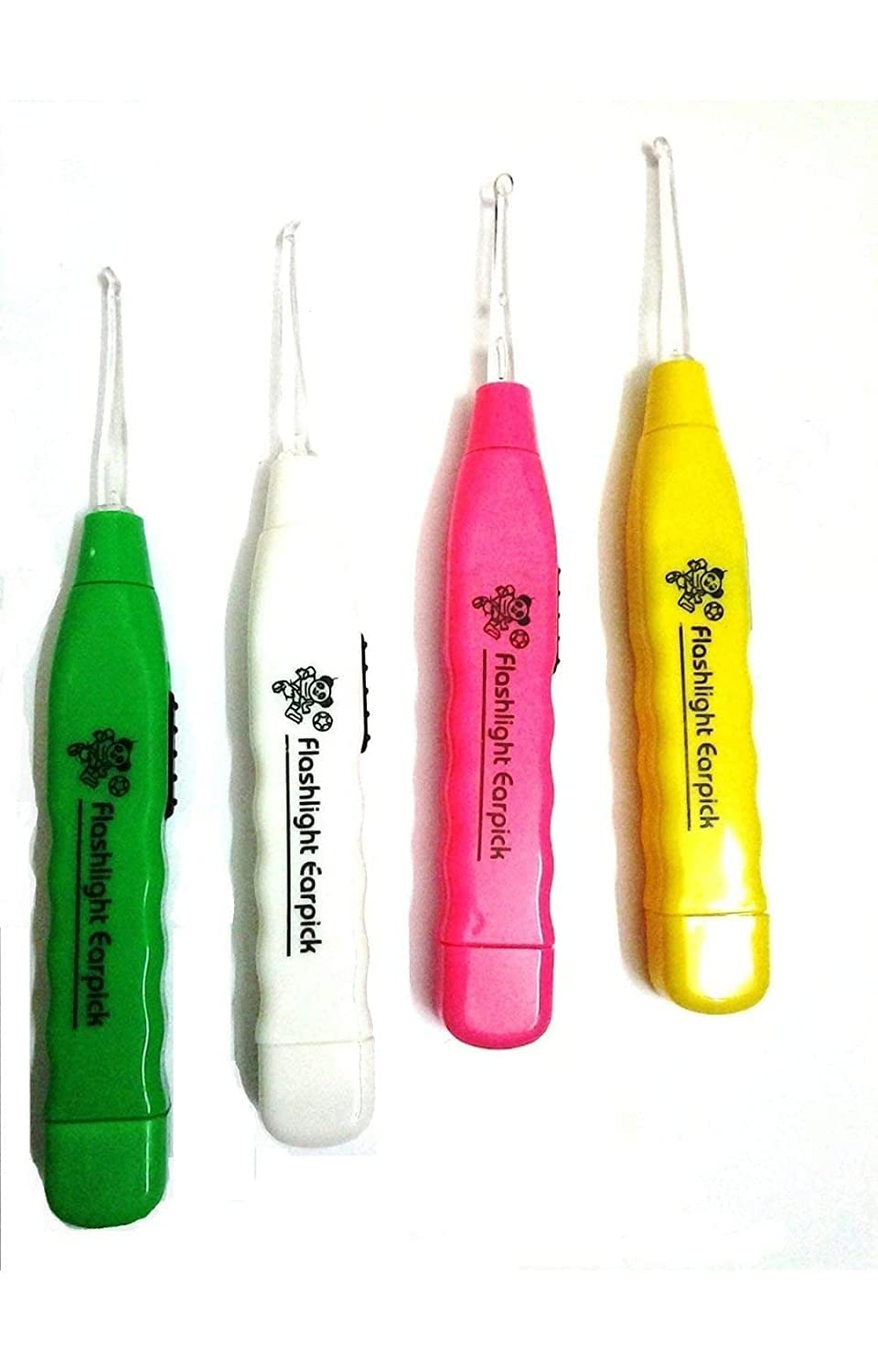 LED Flashlight Earpick For Ear Wax Remover Tool Kit, Ear Cleaner Tool For Baby Kids And Ear Wax Cleaner For Adults (Pack of 3)