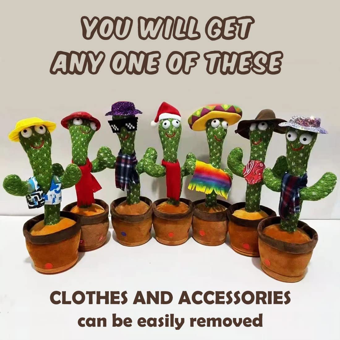 Talking Cactus For Kids Dancing Cactus Toys Can Sing Wriggle Singing Recording Repeat What You Say Funny Education Toys Playing Home Decor Items For Kids