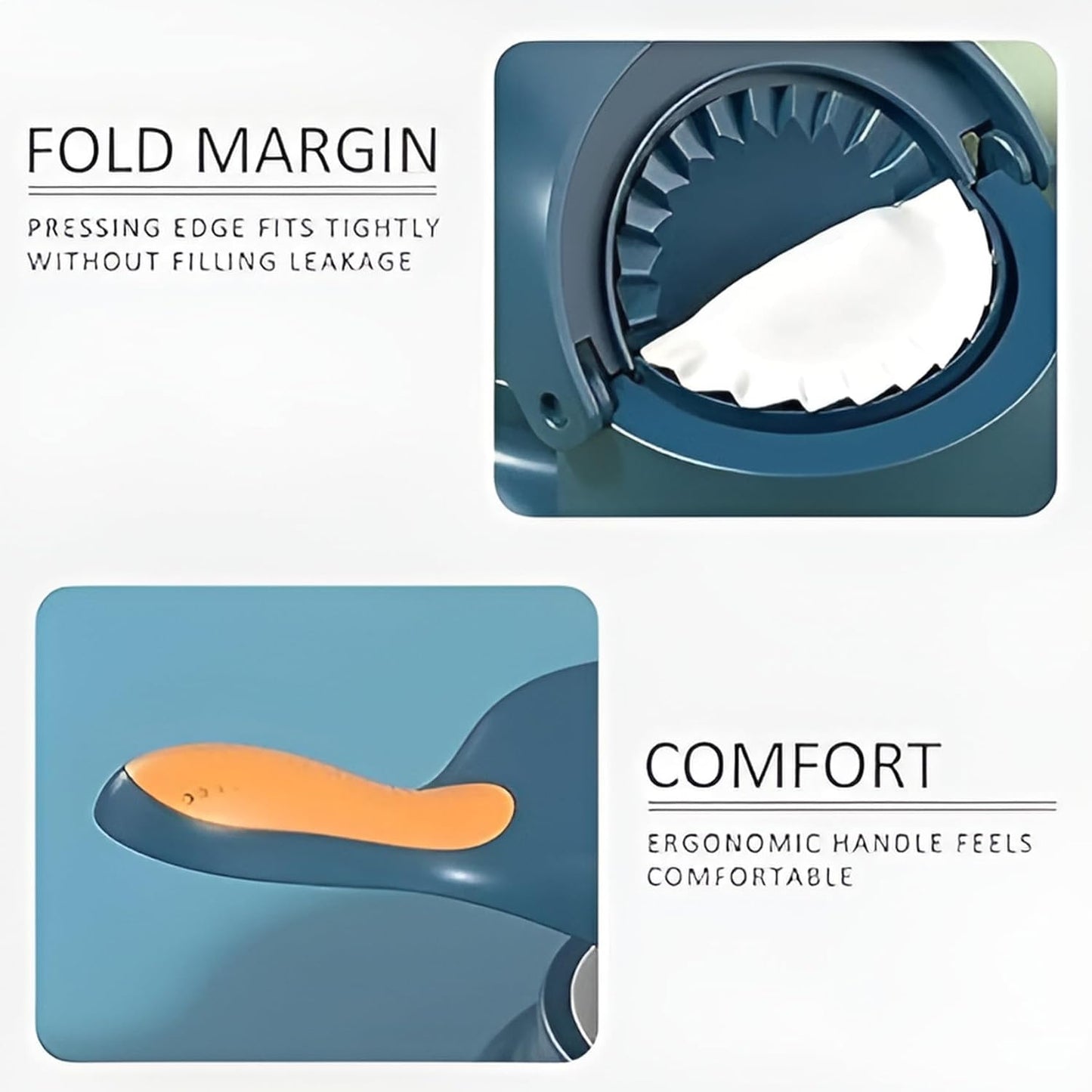 2 in 1 Dumpling Maker Ghughra Momos Maker Machine, Skin Press Mould for Gujiya Ghughra Mould Machine,Kitchen Dumpling Making Tool with Dumpling Puri Maker Momo Maker