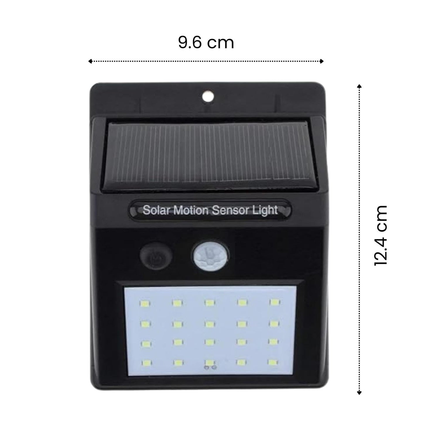 LED Solar Light Motion Sensor Solar Garden Lights Outdoor Waterproof, Automatic Solar Powered Wall Lights, Home Security Light for Balcony Terrace Compound Gate Backyard 20 LED